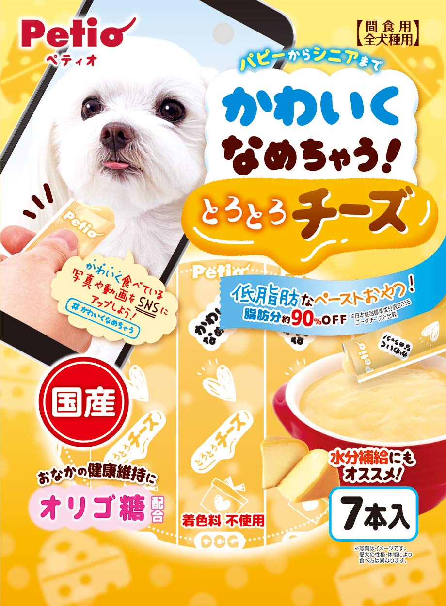 [販売終了品] Petio とろとろチーズ 7本入✖︎14袋 Amazon | ペティオ かわいくなめちゃう！ とろとろチーズ 7本入